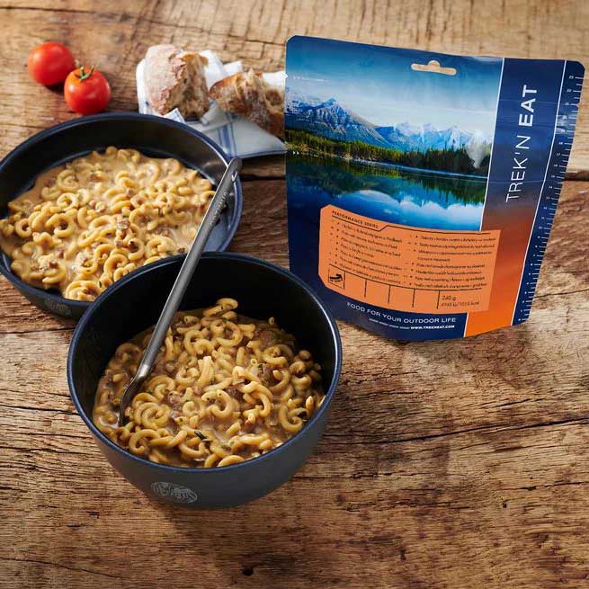 Alimente liofilizate Trek'n Eat - Carne de vită cu tăieței în sos de ciuperci și smântână 240 g