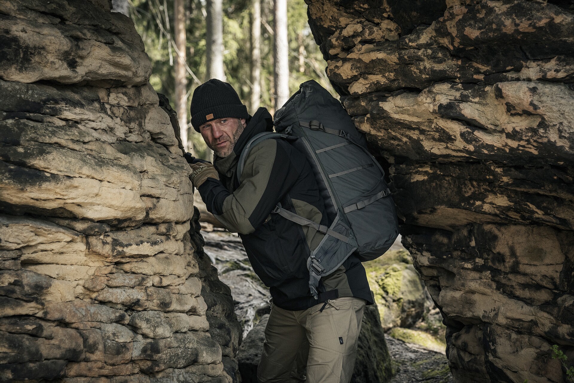 Căciulă Helikon Merino Wanderer - Black