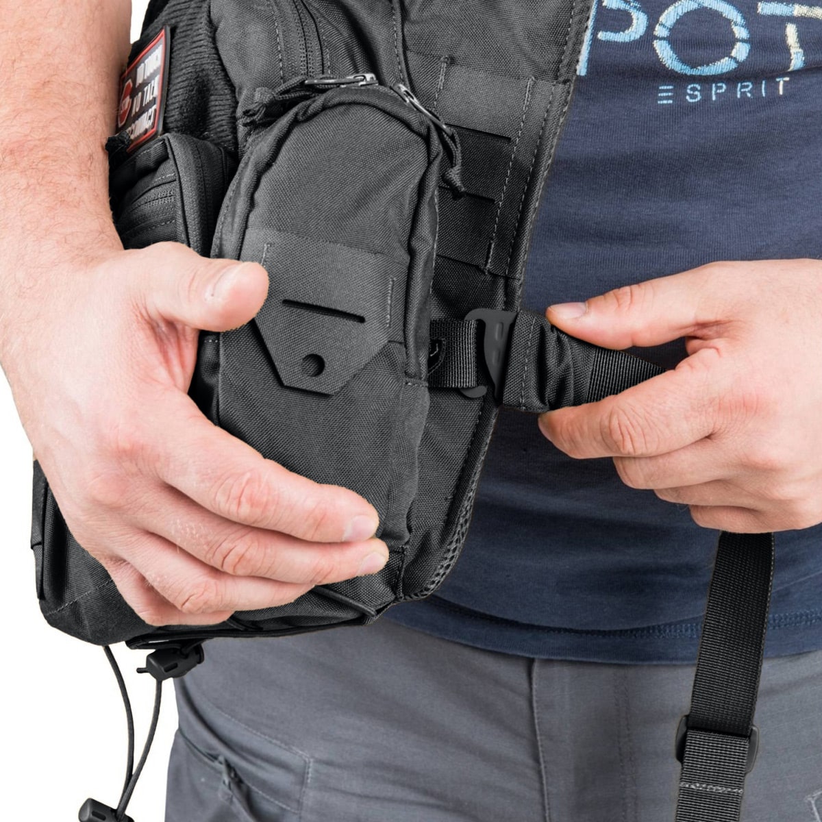 Geantă Helikon EDC Side Bag 11 l - Black