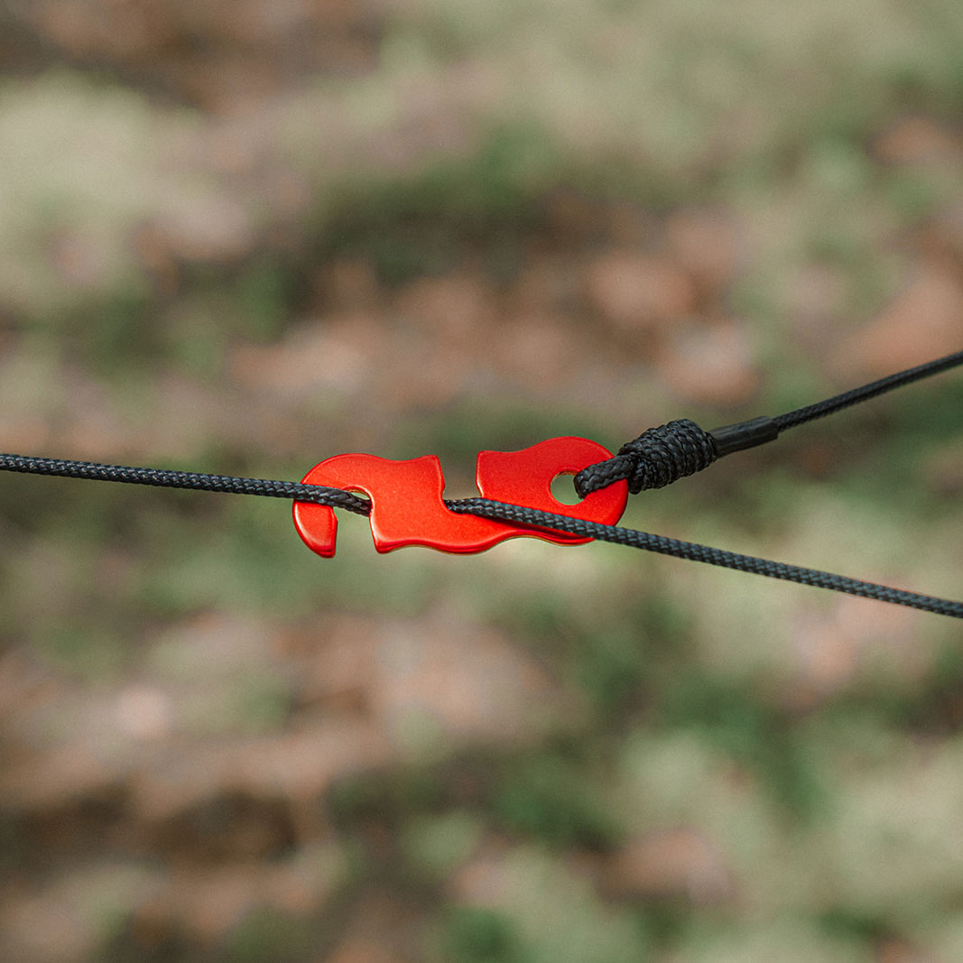 Suspensie pentru prelată Tigerwood Silk Long - Black