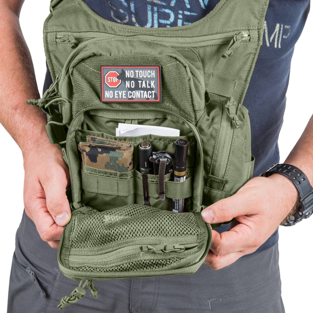 Geantă Helikon EDC Side Bag 11 l - Olive Green