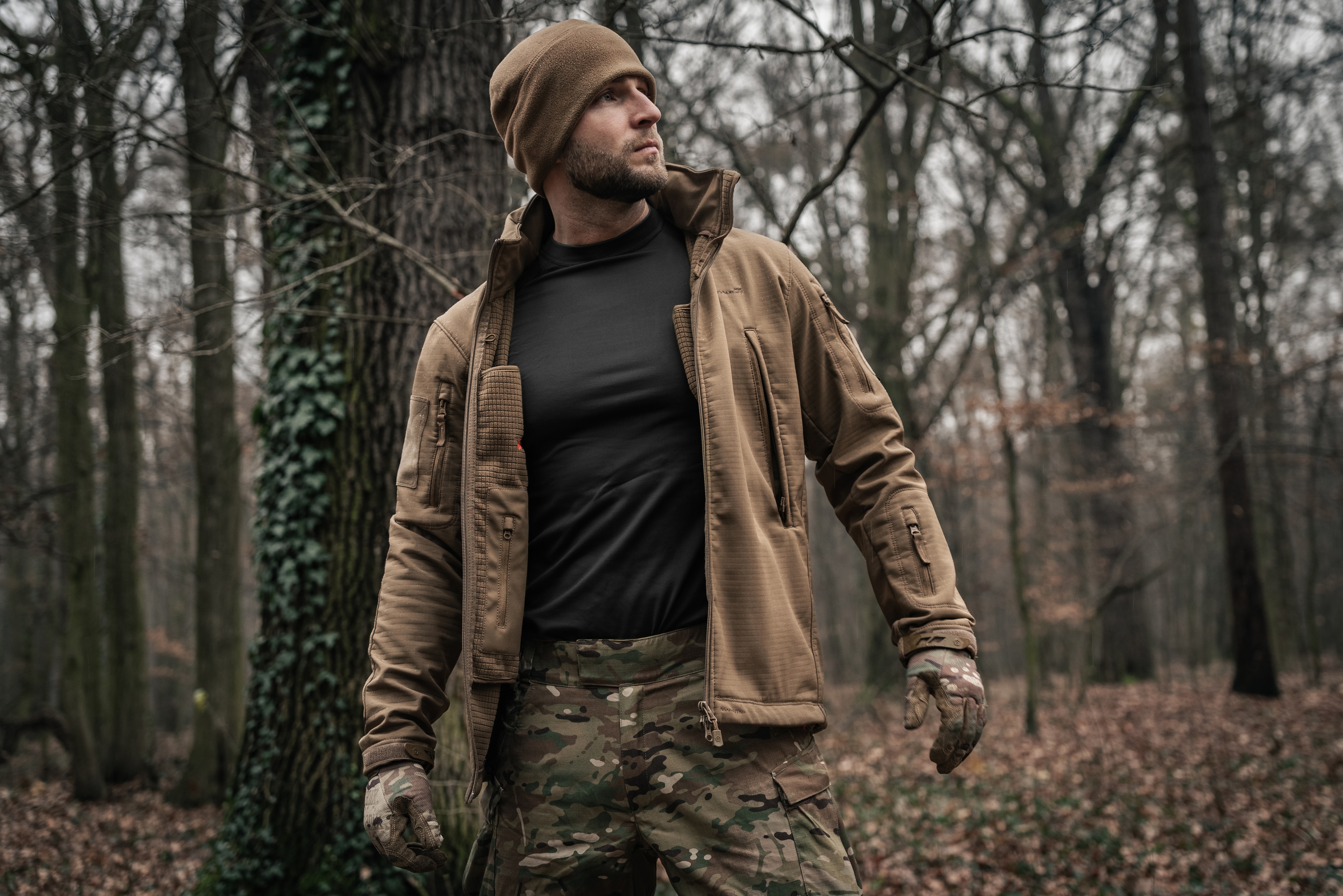 Lenjerie de corp termoactivă Military Wear Tactical Level 1 - Black