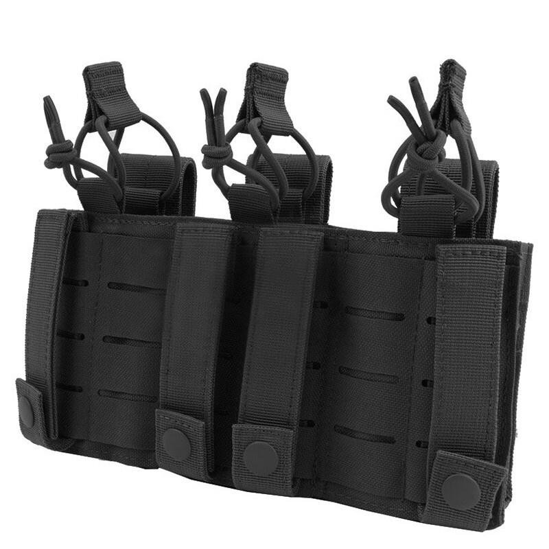 Husă Condor Triple Kangaroo Mag Pouch Gen II - Black