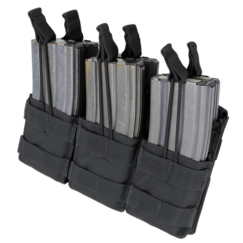 Husă Triplă Condor Triple Stacker Mag Pouch -  Black