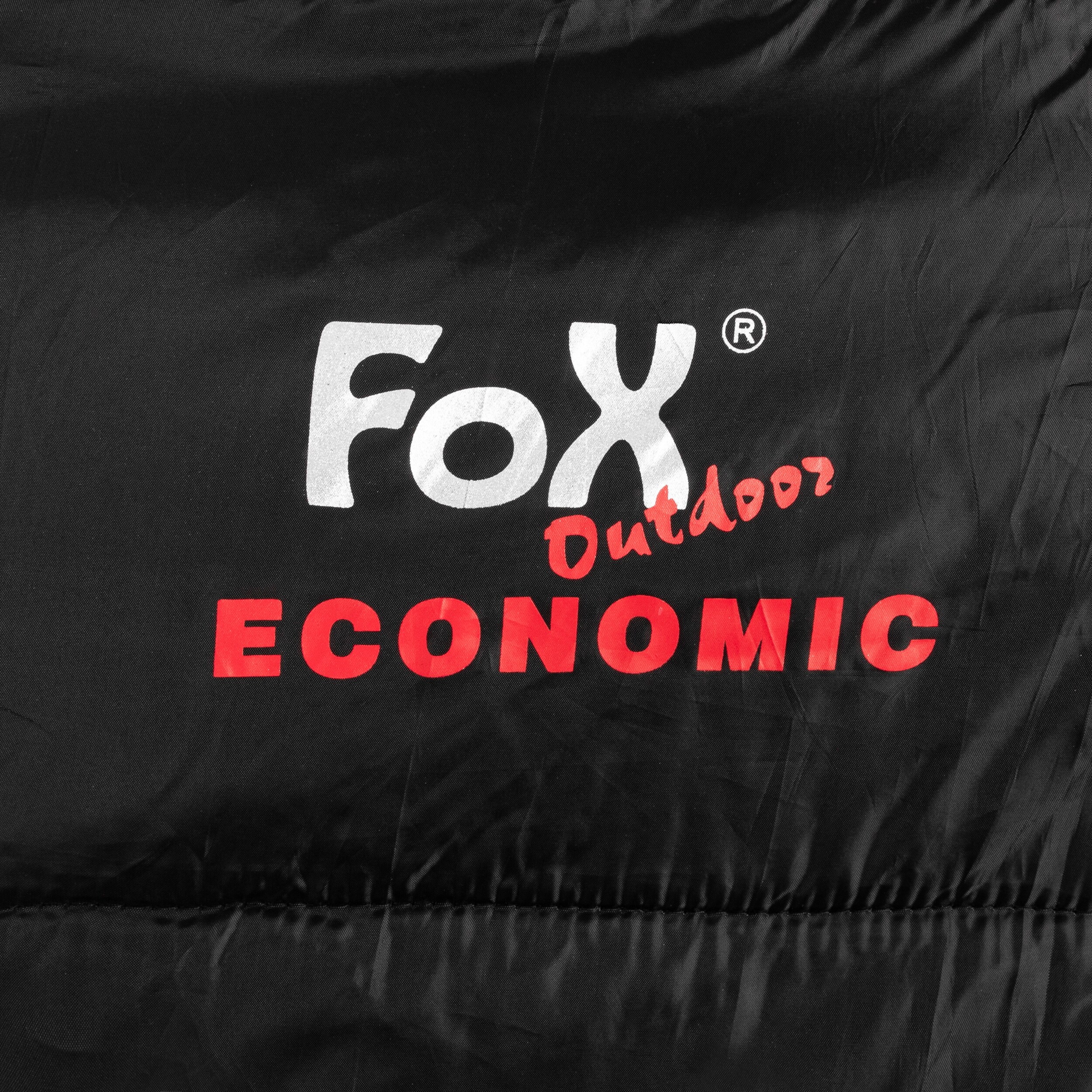 Sac de dormit MFH Fox Outdoor Mummy Economic - Black/Grey