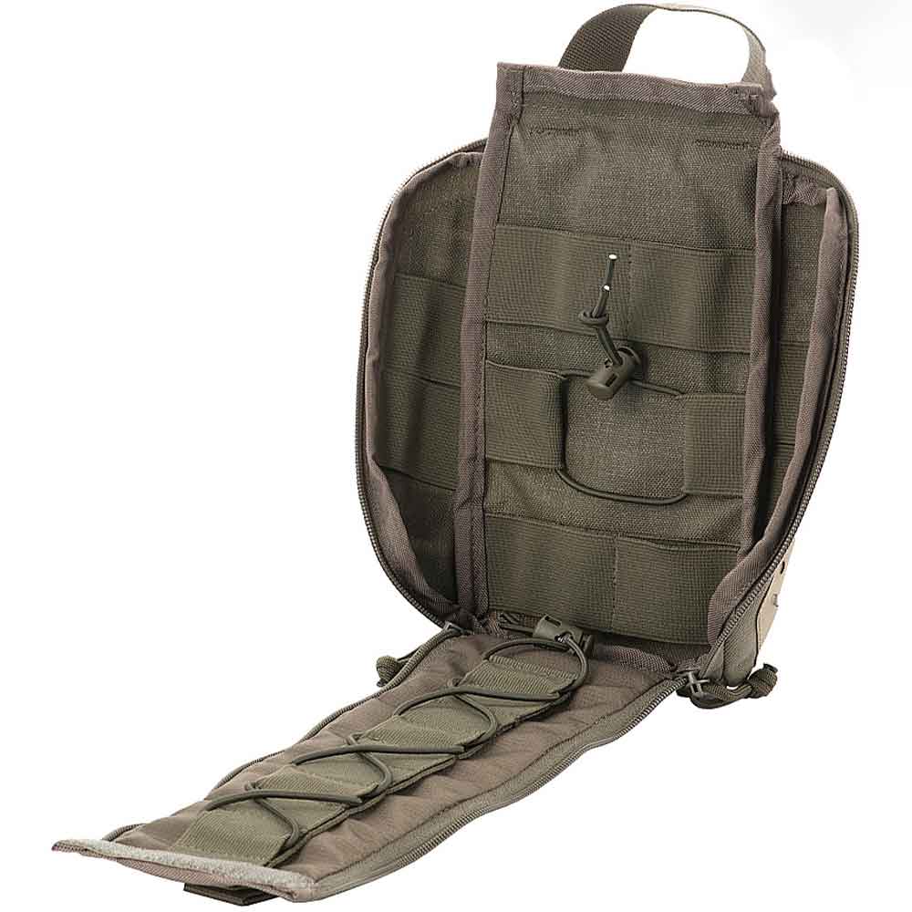 Trusă de prim ajutor cu velcro M-Tac Elite Rip Off - Ranger Green