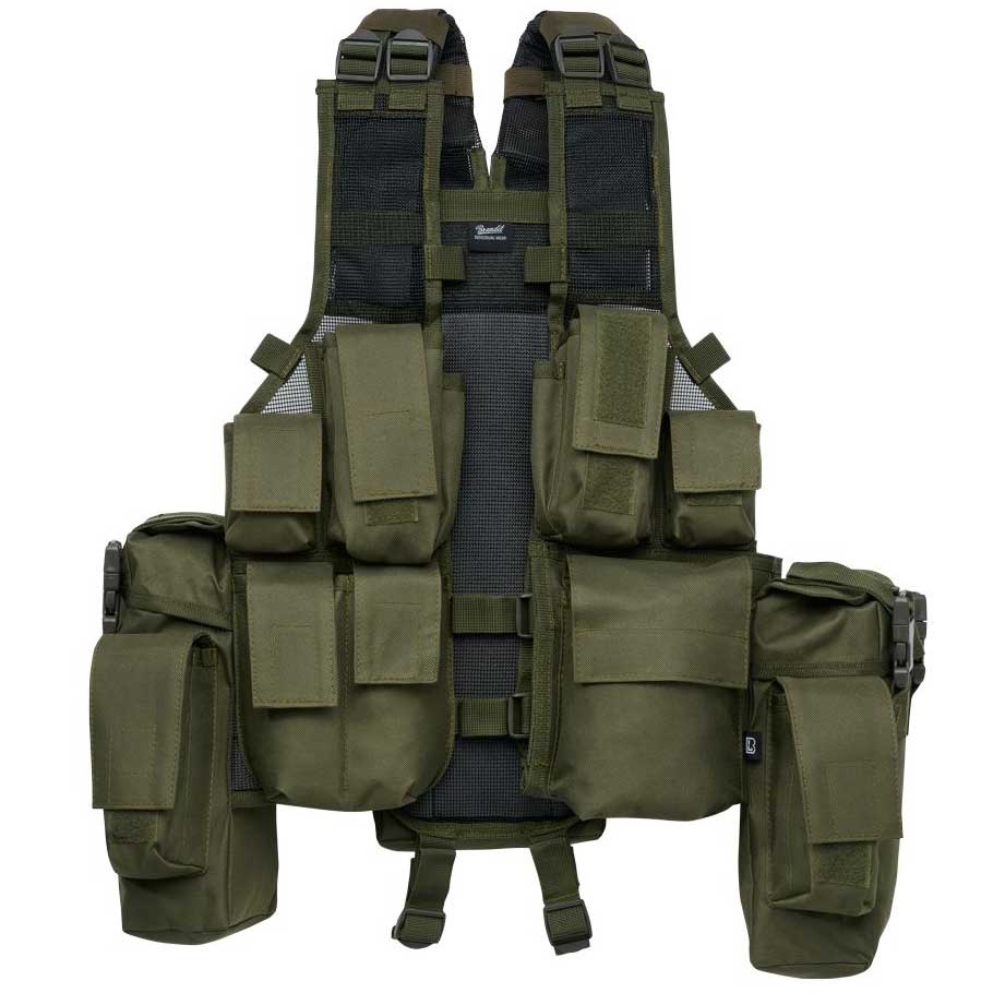 Vestă tactică Brandit Tactical Vest - Olive