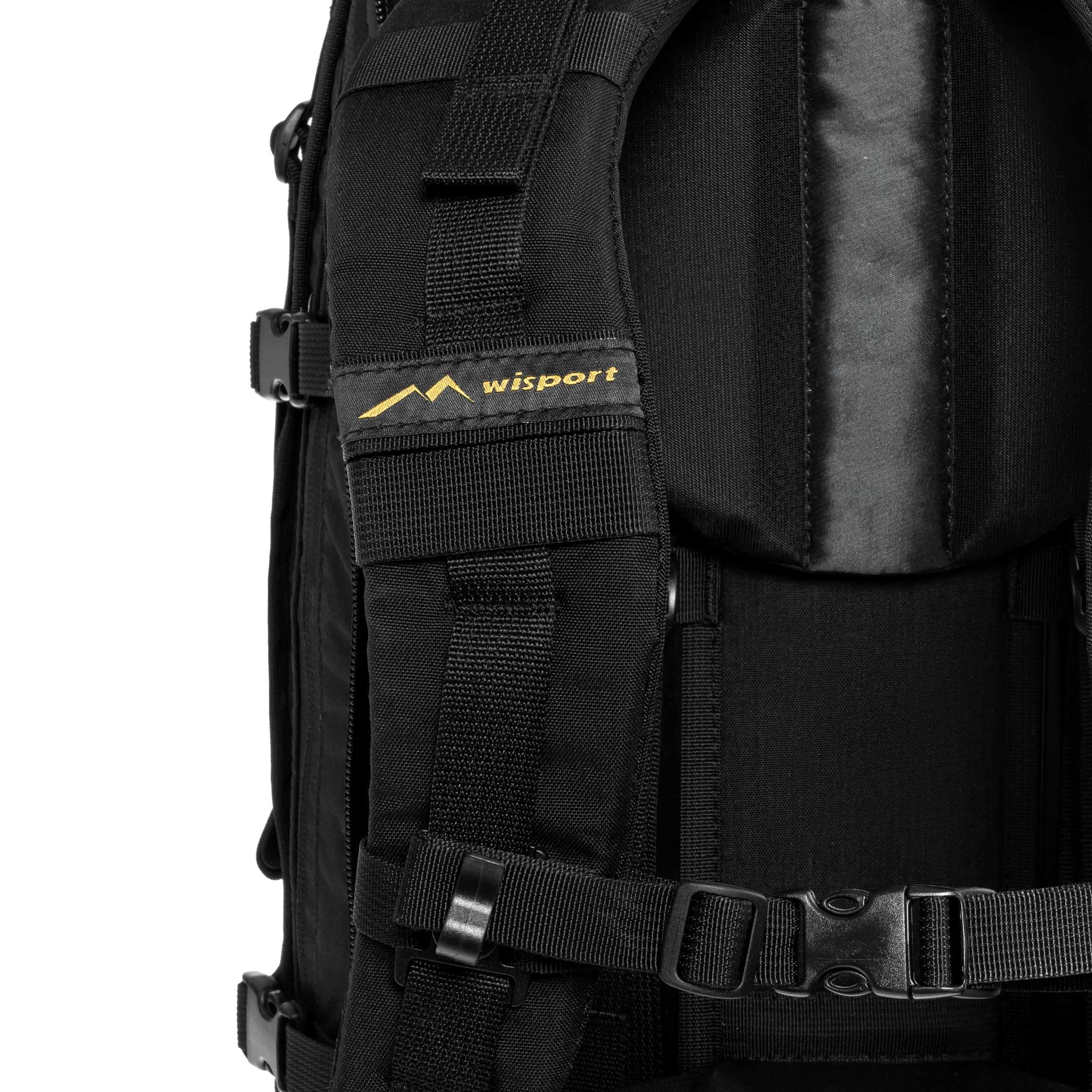 Rucsac Wisport Crossfire 45-65 l - Black
