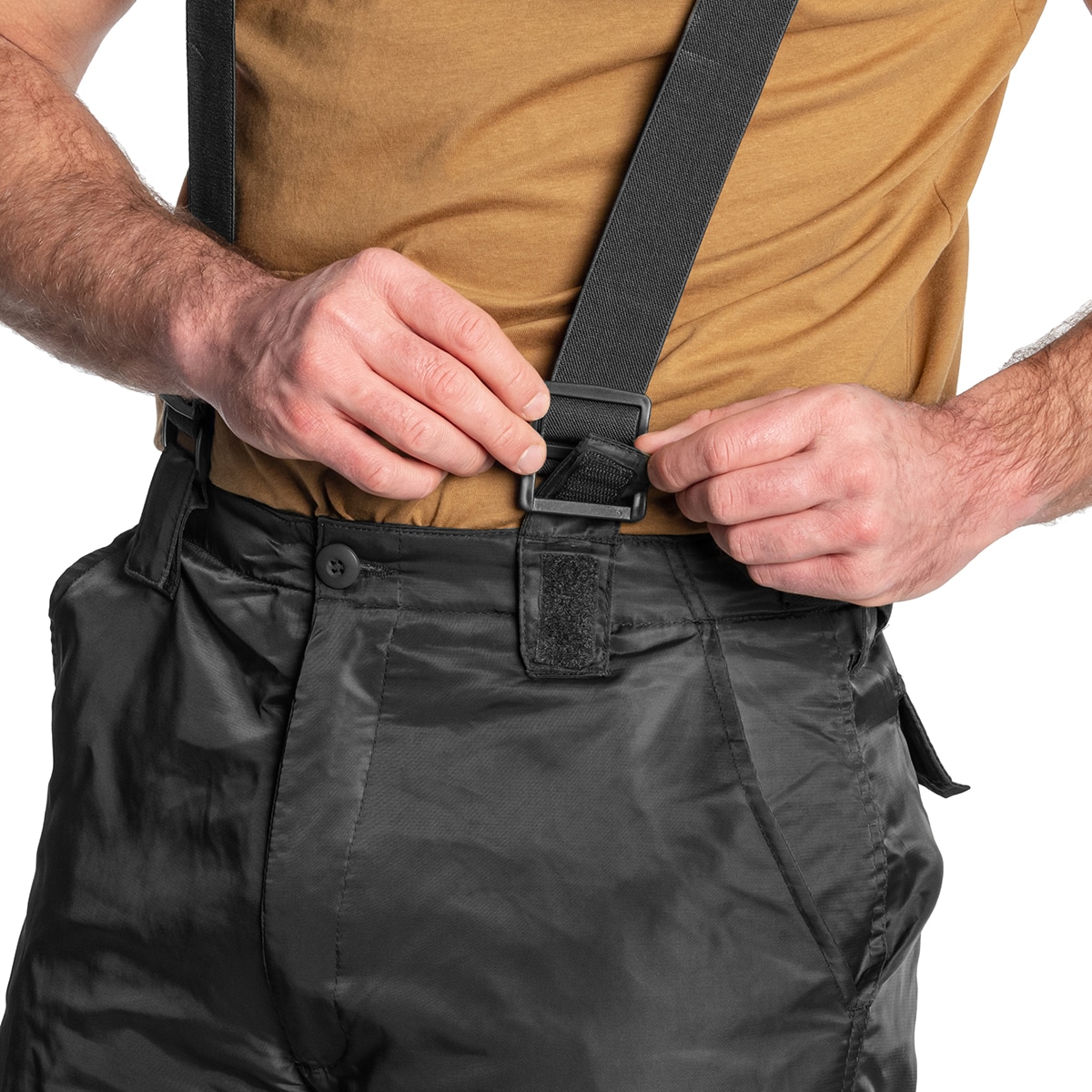 Pantaloni izolați Brandit Thermo Pants Next Generation - Black