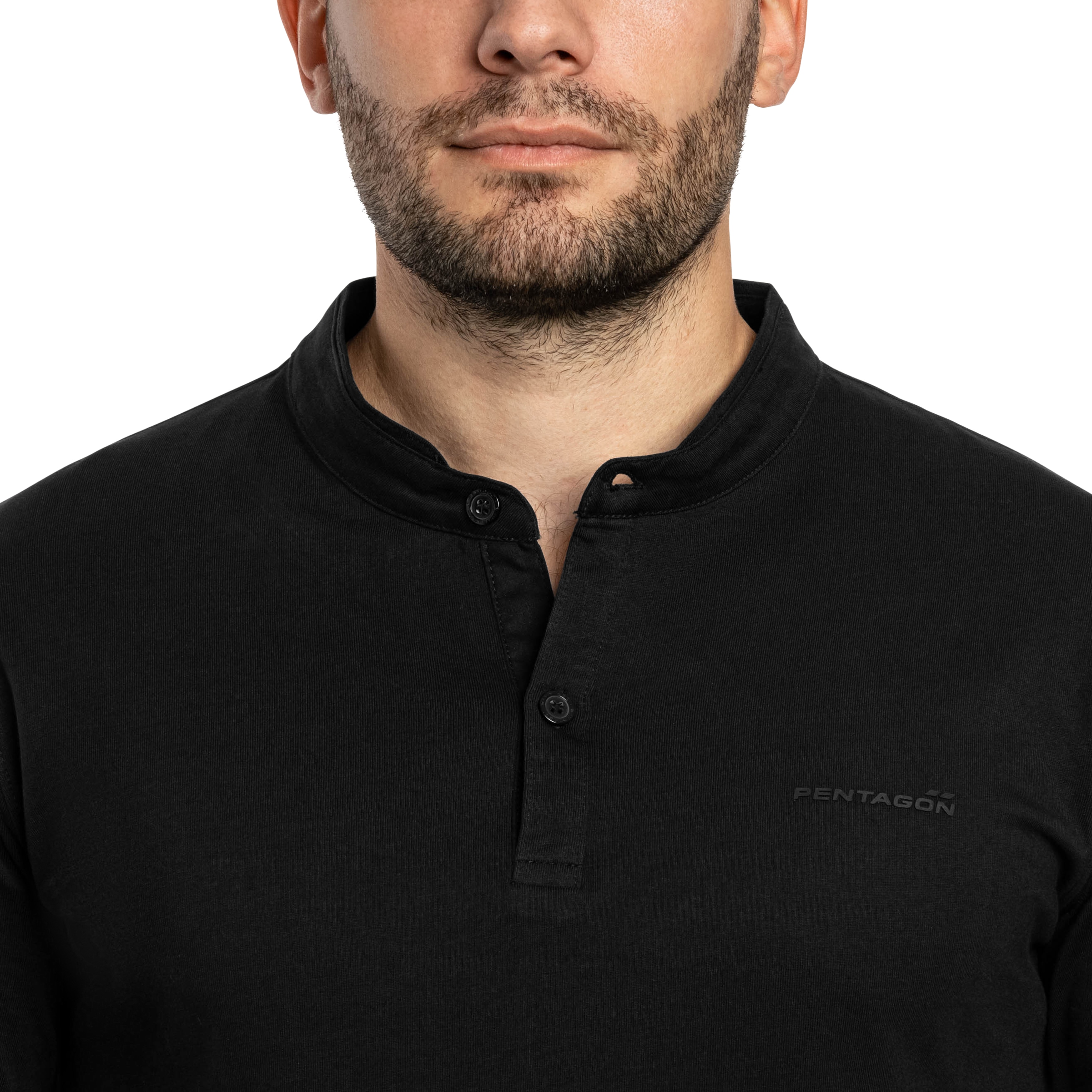 Bluză Pentagon Romeo Henley 2.0 - Black