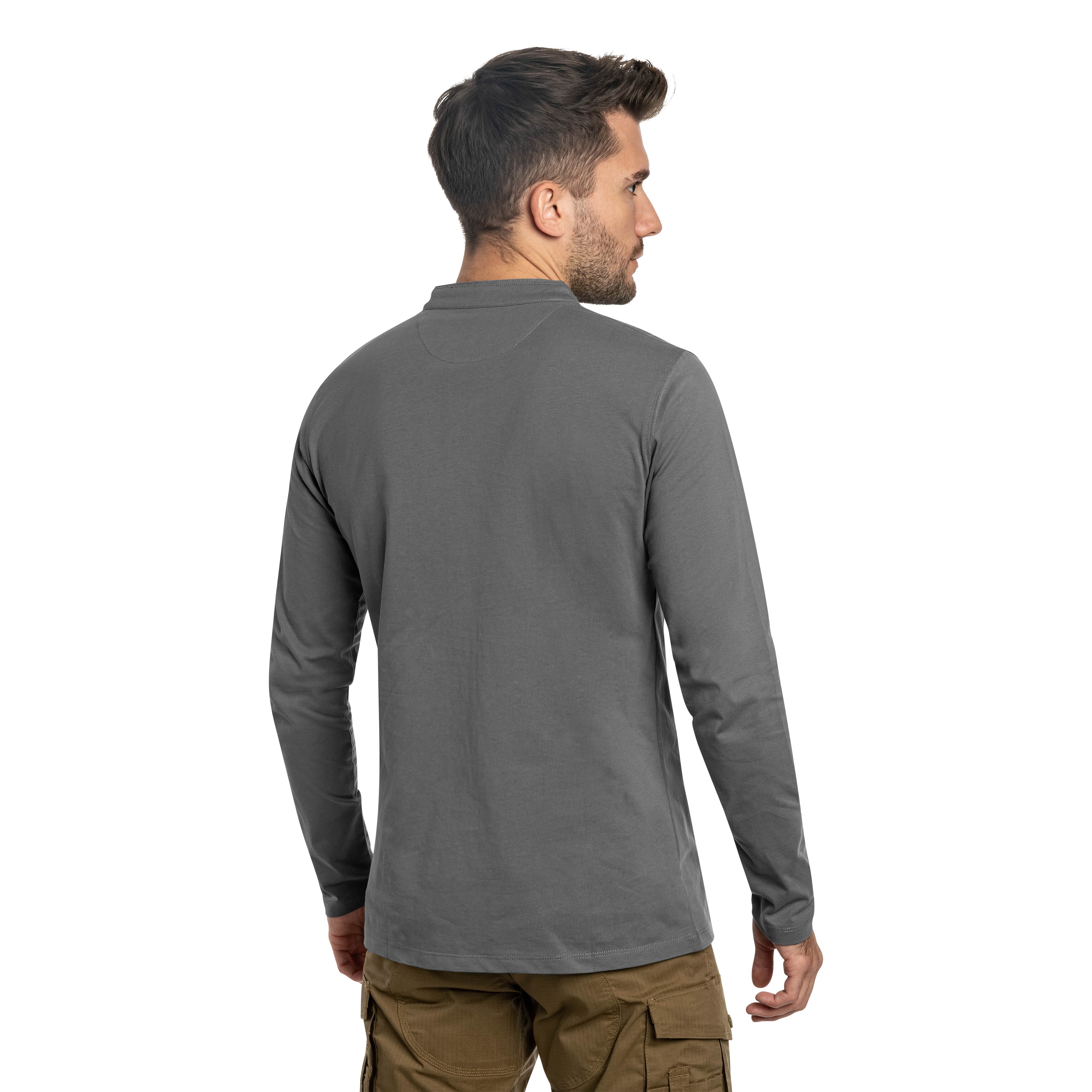 Bluză Pentagon Romeo Henley 2.0 - Wolf Grey