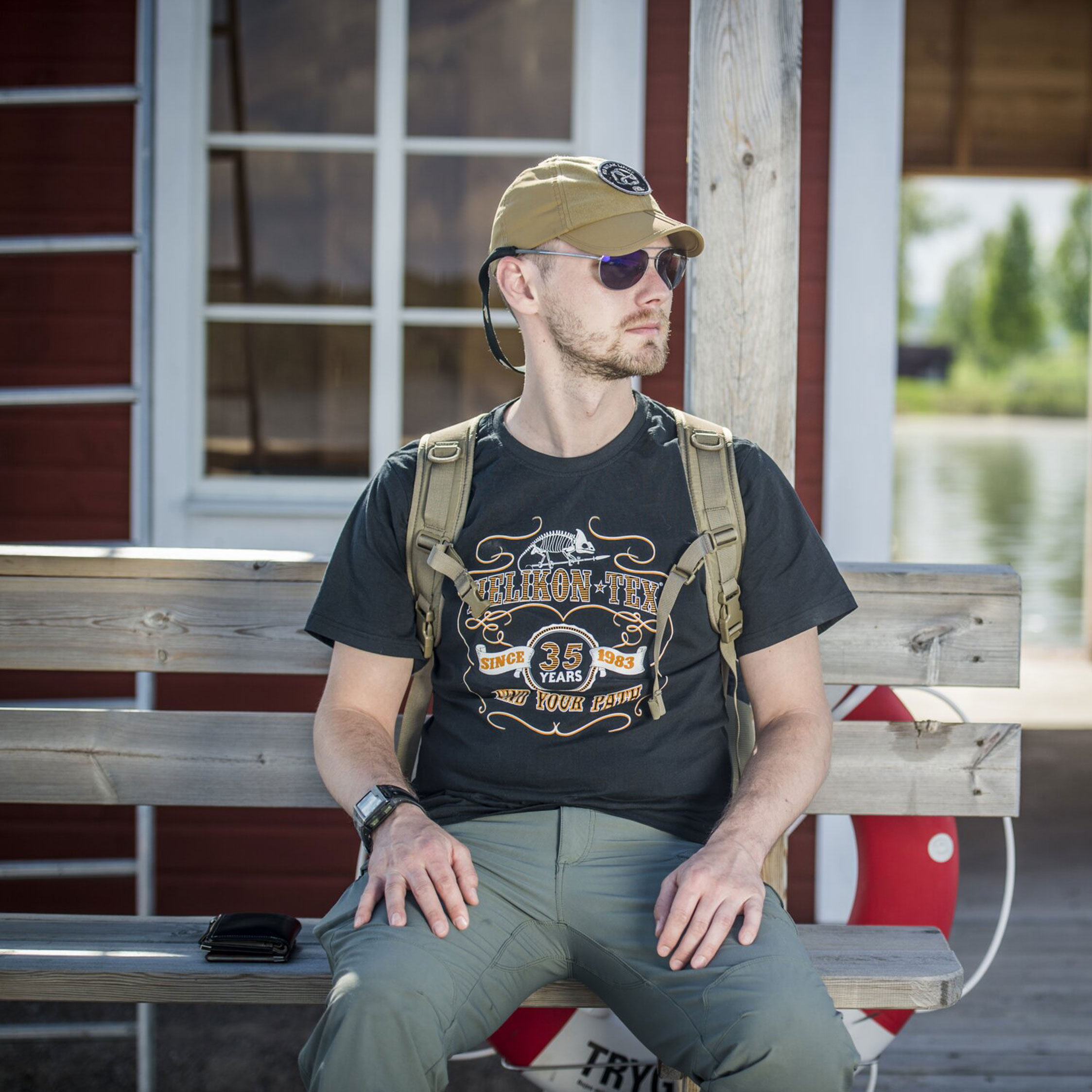 Șapcă Helikon Folding Outdoor Cap - Coyote