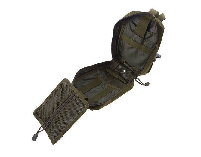 Trusă de prim ajutor cu velcro GFC Molle - Olive