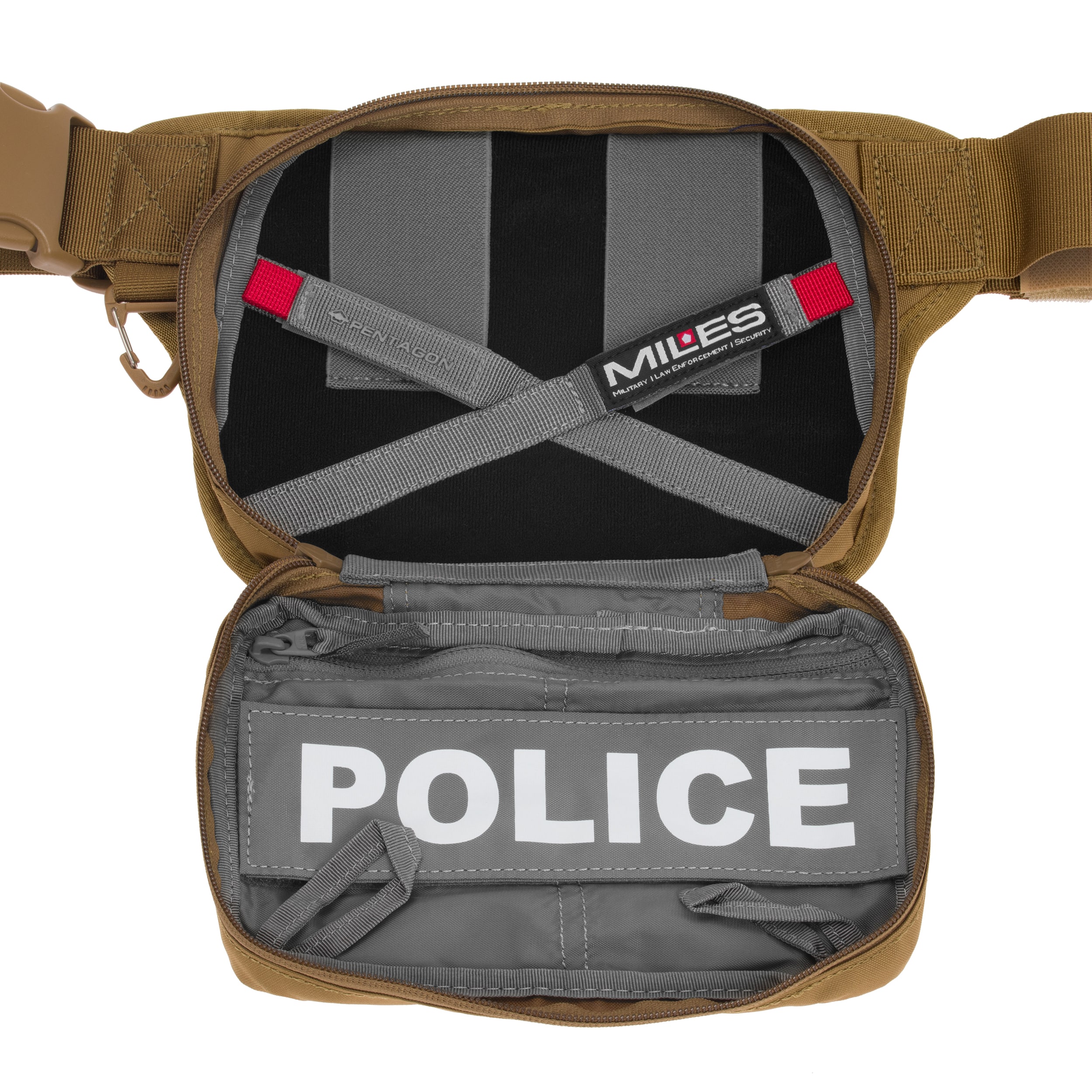 Geantă pentru șold Pentagon Runner 3 l - Coyote