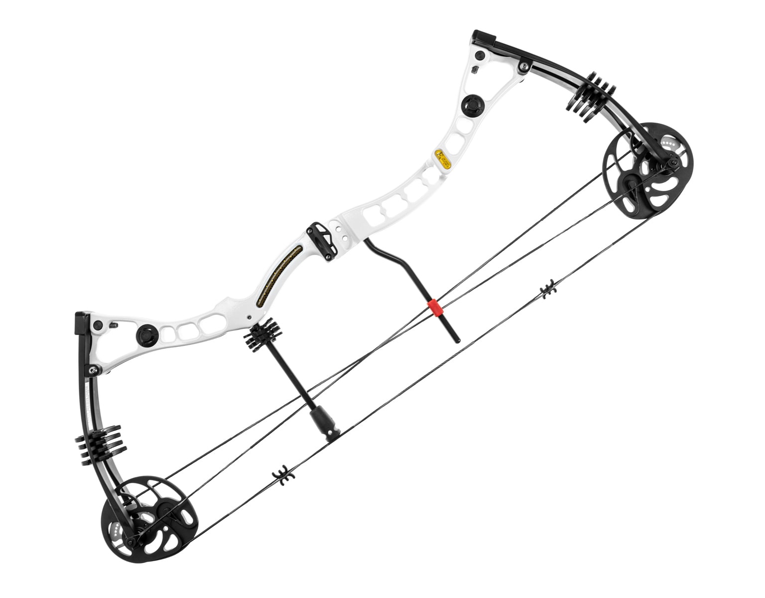 Arc cu scripete Poe Lang Axis 2.0 - Alb