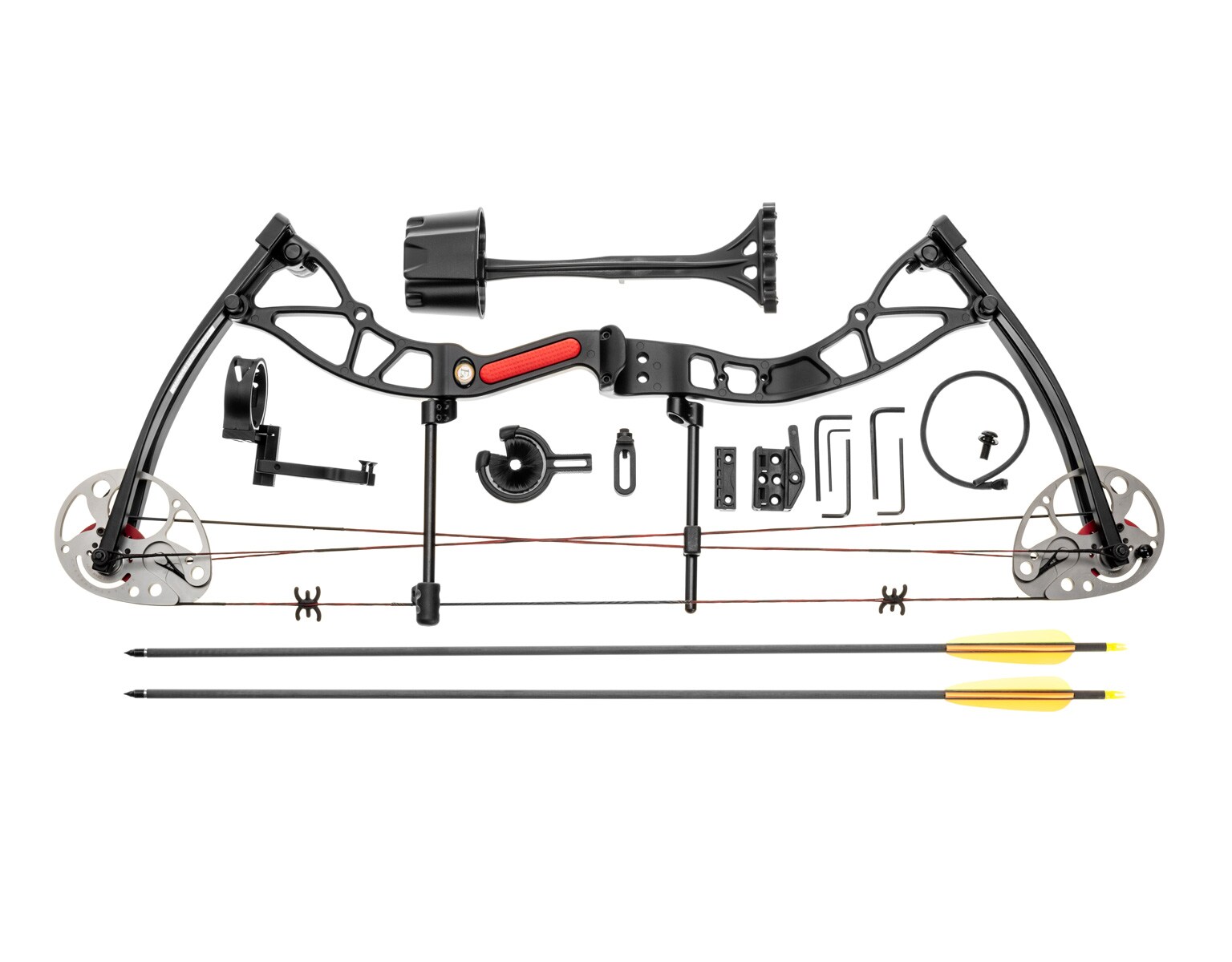 Arc cu scripete Poe Lang Exterminator Black - set