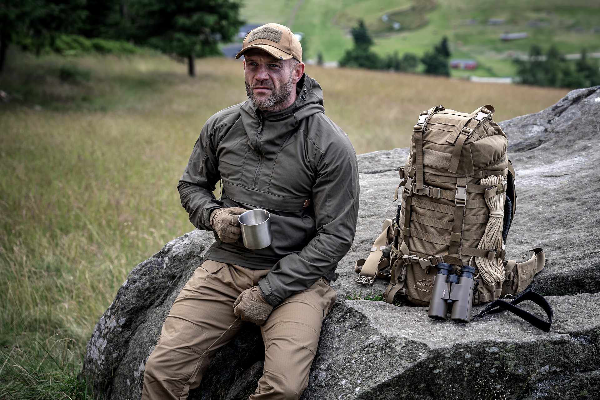 Rucsac Wisport Raccoon 45 l - Coyote