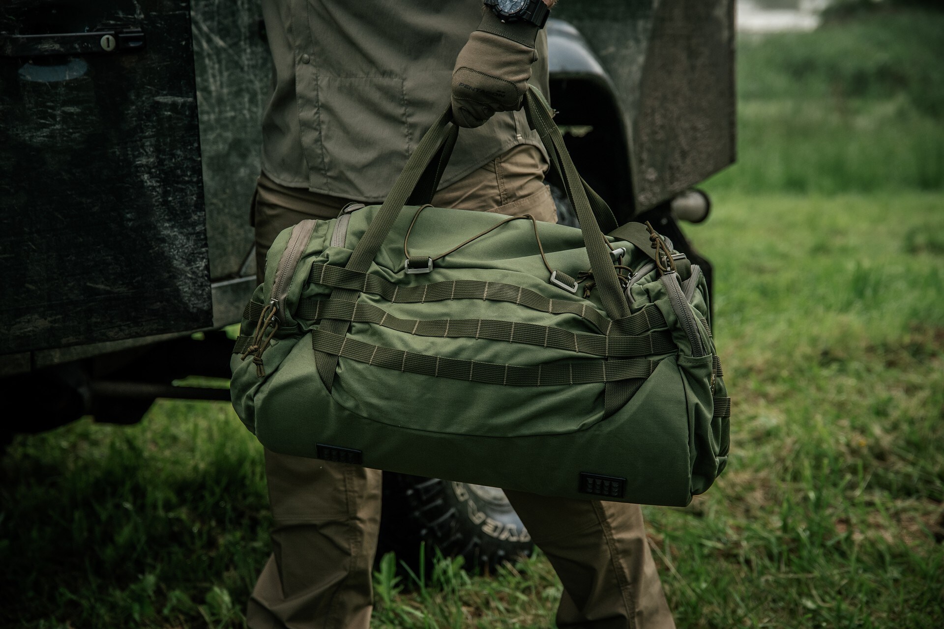 Geantă Wisport Stork 50 l - Olive Green