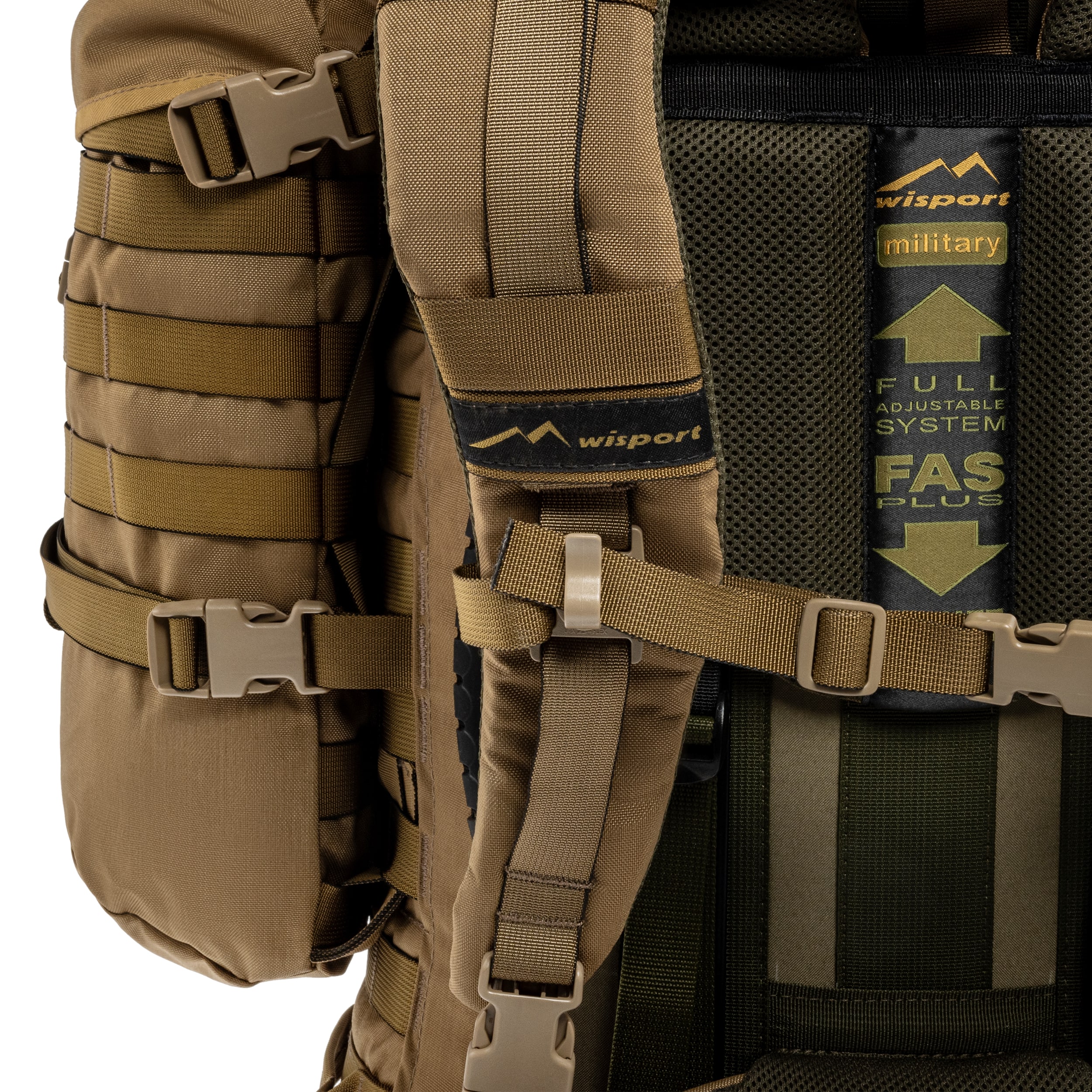 Rucsac Wisport Wildcat 65 l - Coyote