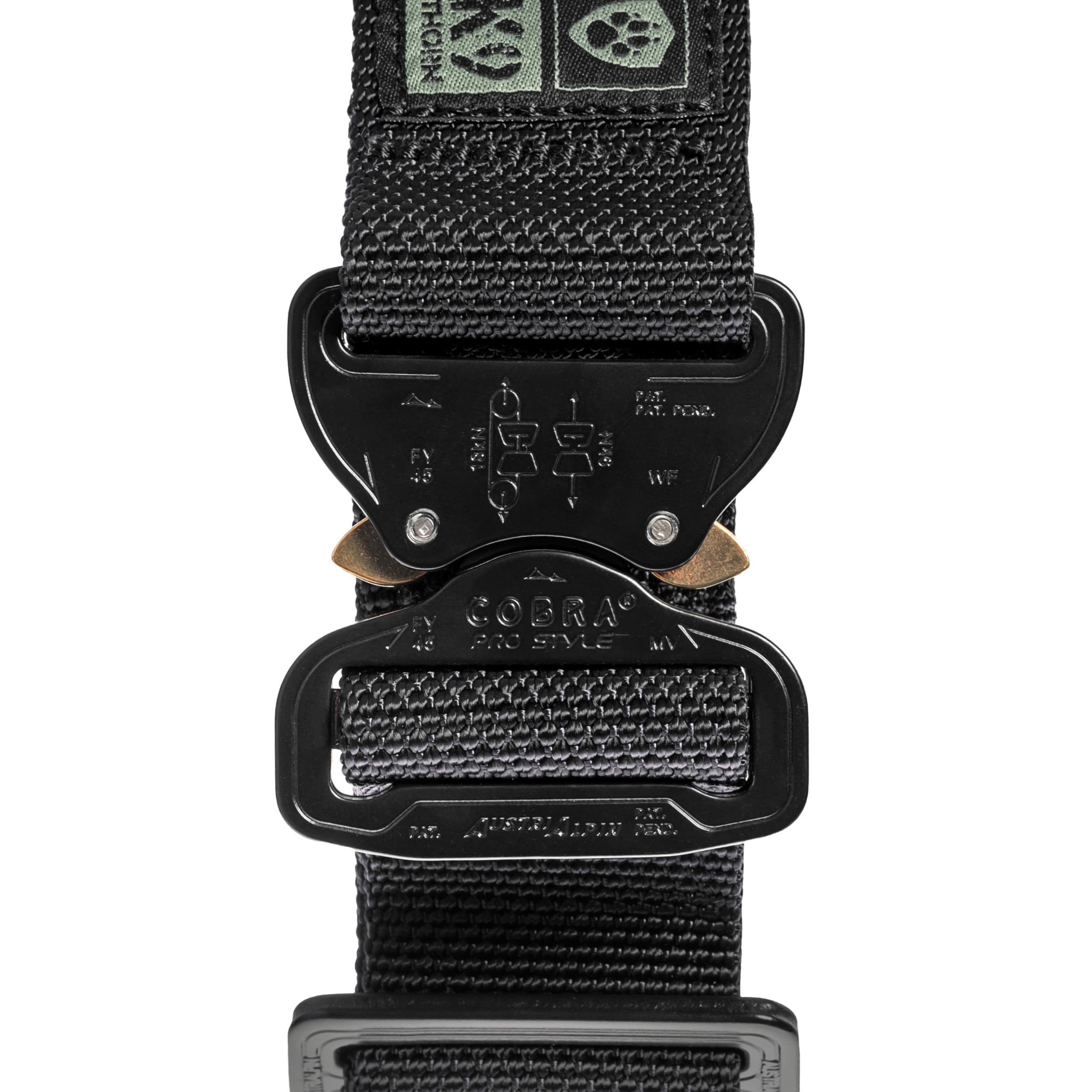 Zgardă tactică pentru câine mediu K9 Thorn Cobra Alpha - Black