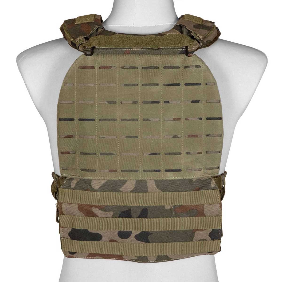 Vestă tip plate carrier laser cut - wz.93 Pantera PL Woodland