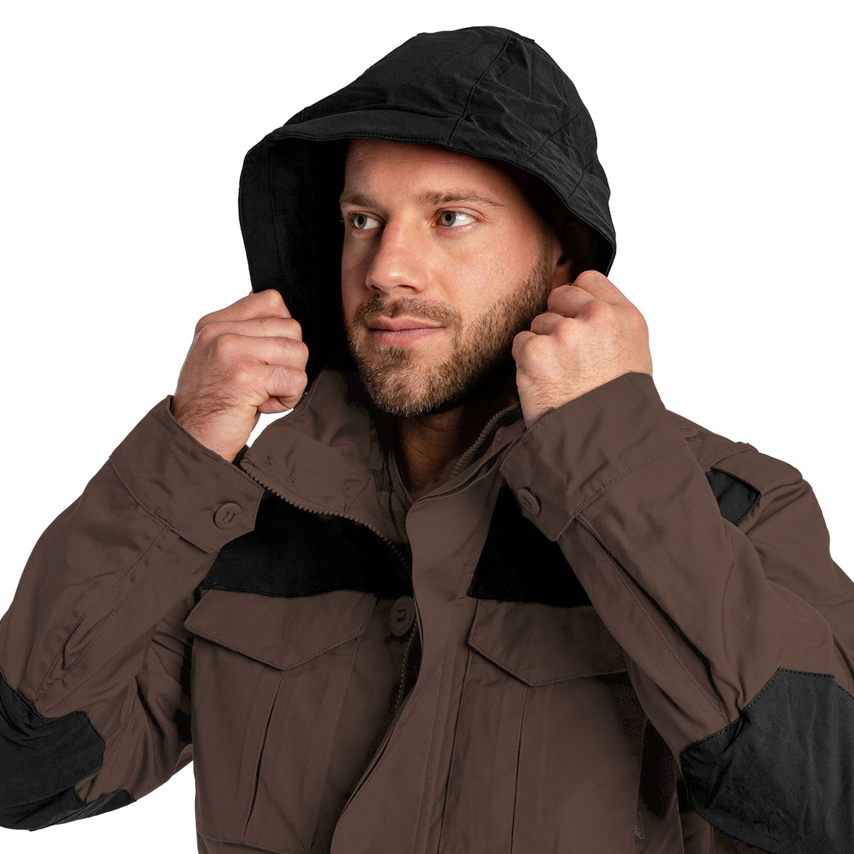 Geacă Helikon-Tex M65 Covert Earth - Brown/Black