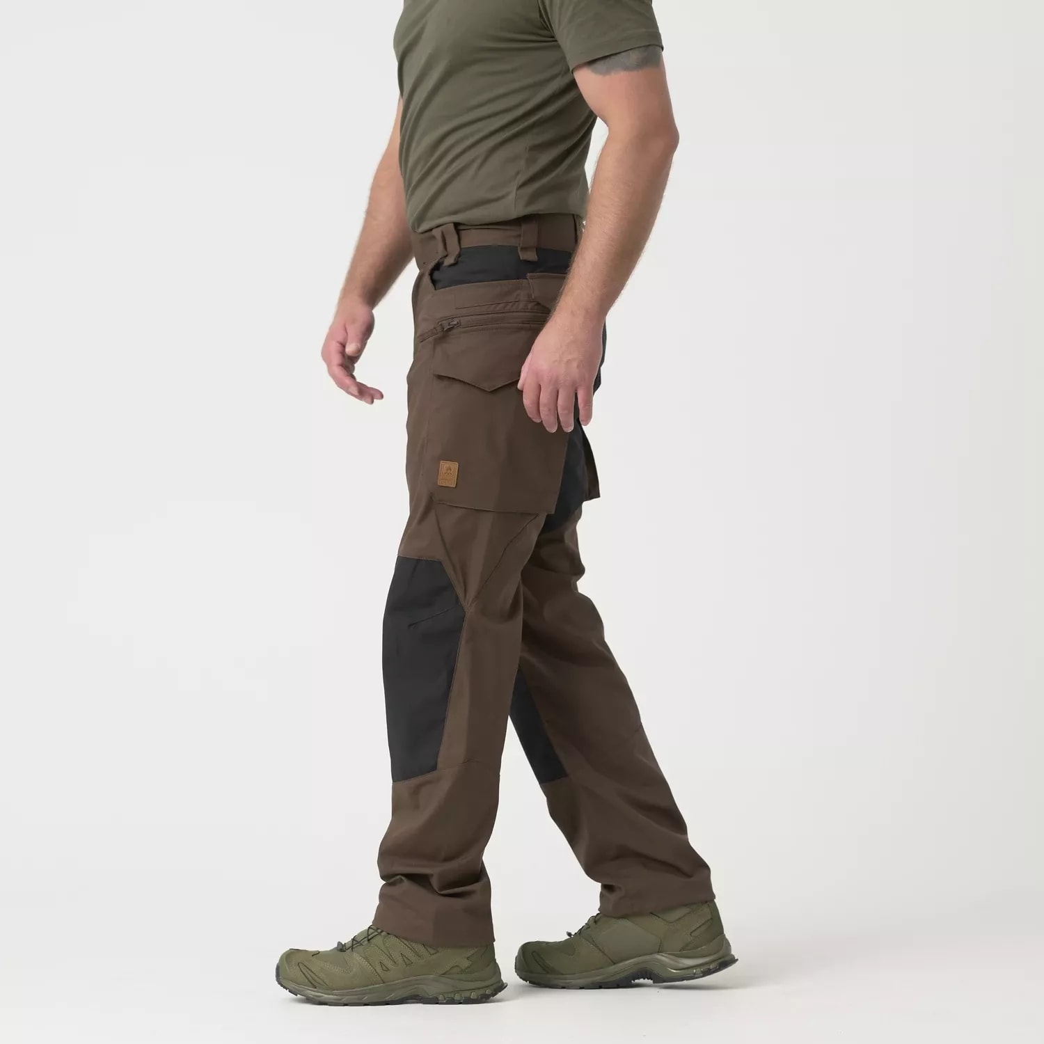 Pantaloni Helikon-Tex Pilgrim - Brown Earth/Black