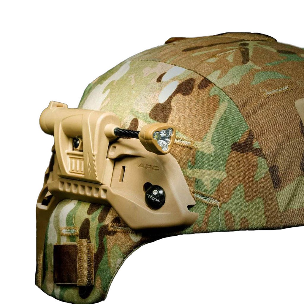 Lanternă pentru cască militară Princeton Tec Charge MPLS Black - 55 lumeni