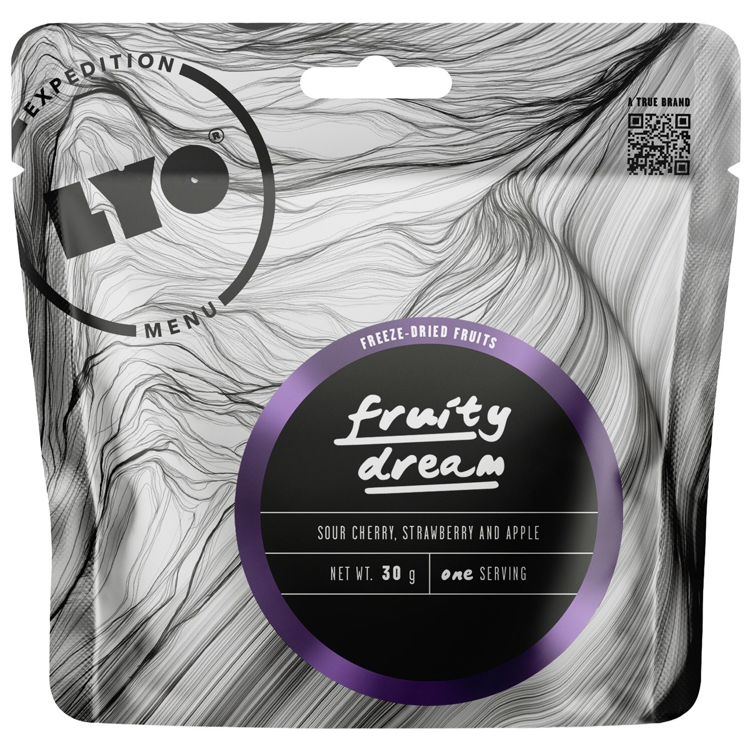 Alimente liofilizate LYOFOOD Livada de fructe - mere, cireșe, căpșuni 30 g