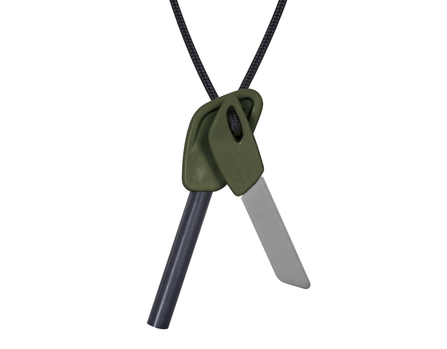 Kit pentru aprinderea focului Wildo Fire-Flash Pro Small - Verde măsliniu