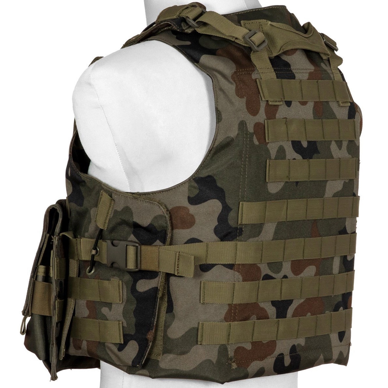 Vestă tactică GFC Tactical tip FSBE - wz.93 Pantera PL Woodland