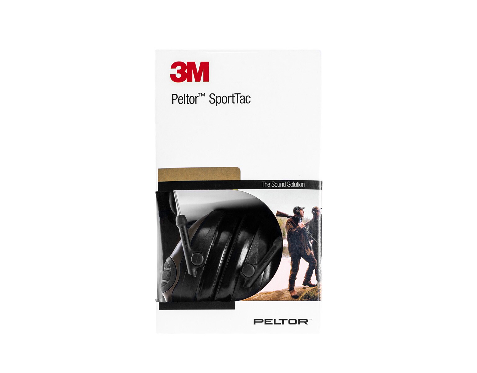 Protecție auditivă activă 3M Peltor SportTac - Măslinie/Portocalie