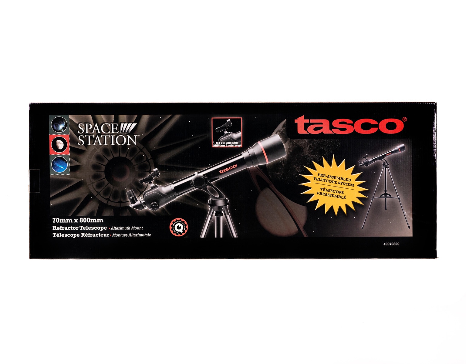 Telescop Tasco Spacestation 70x800 mm