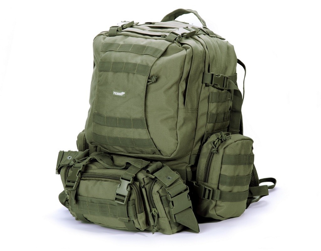 Rucsac Texar Camper 60 l wz.93 Pantera PL Woodland