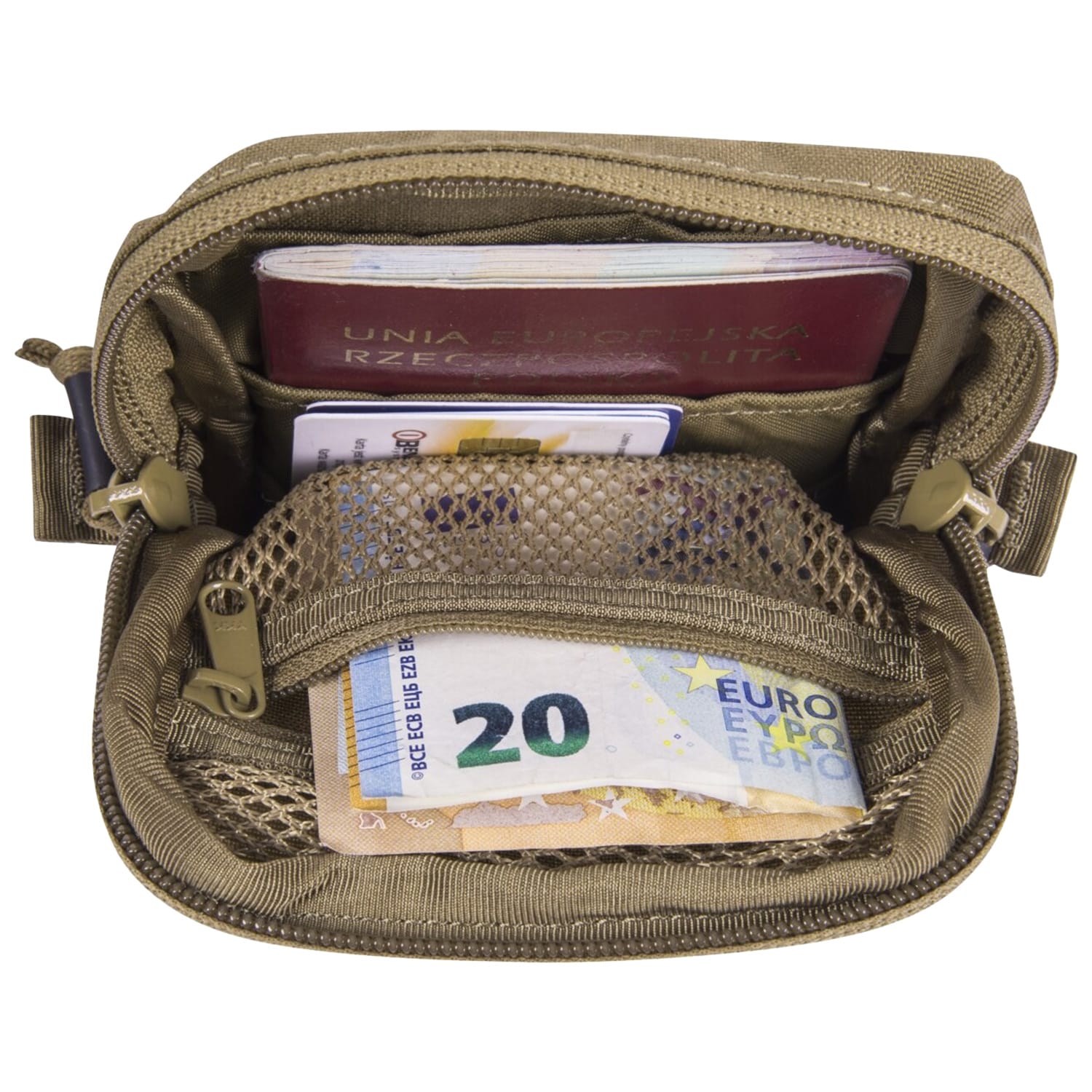 Borsetă Helikon-Tex Document Case Insert - Coyote