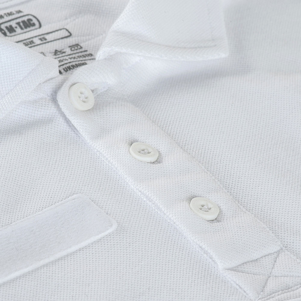 Tricou polo M-Tac 65/35 - White