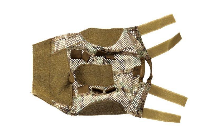 Husă din plasă FMA pentru cască militară tip Fast (M) - Arid MultiCam
