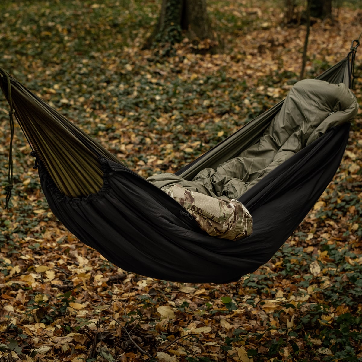 Poncho Helikon-Tex Swagman Roll Climashield Apex cu funcția de sac de dormit - Black