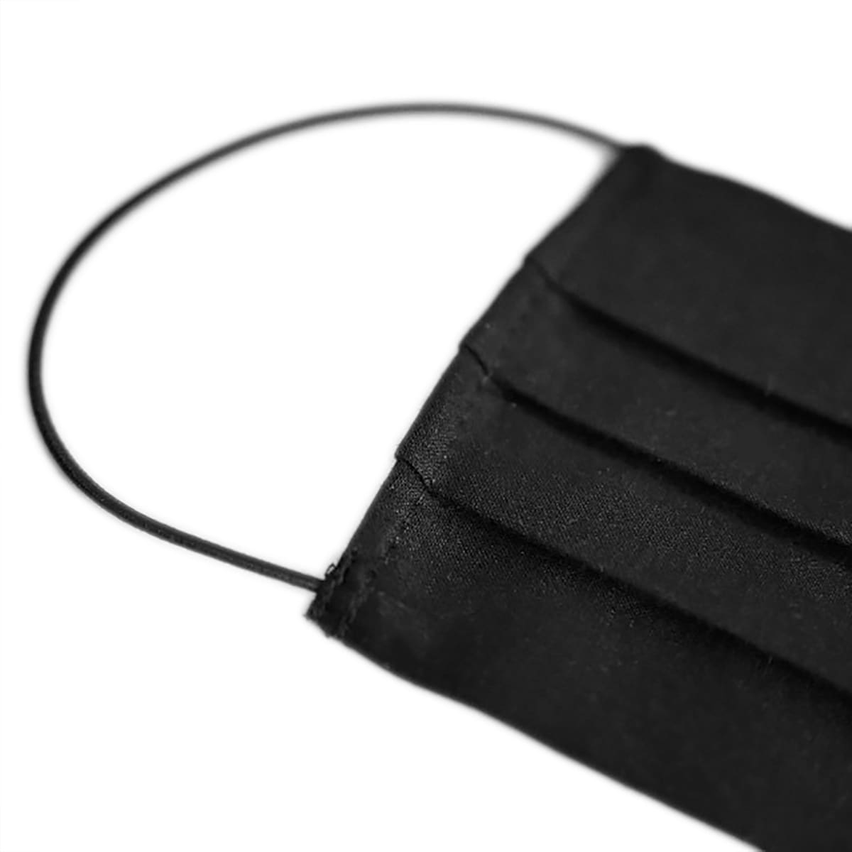 Mască de protecție MB din bumbac - Neagră