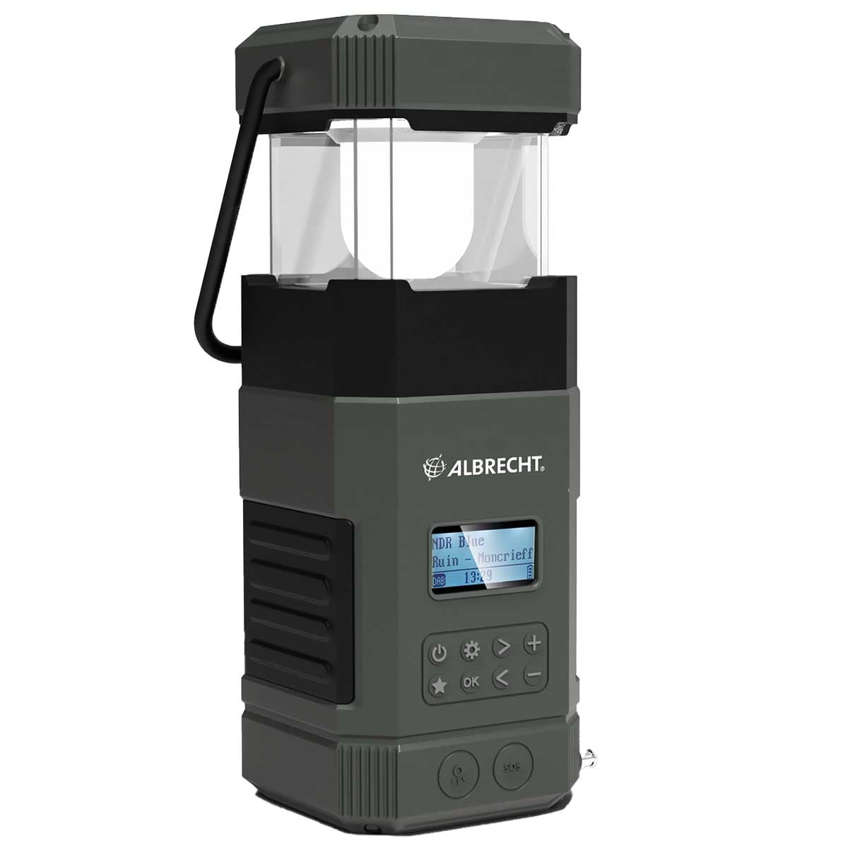 Radio portabil de urgență Powerbank Albrecht DR 114 FM/DAB+