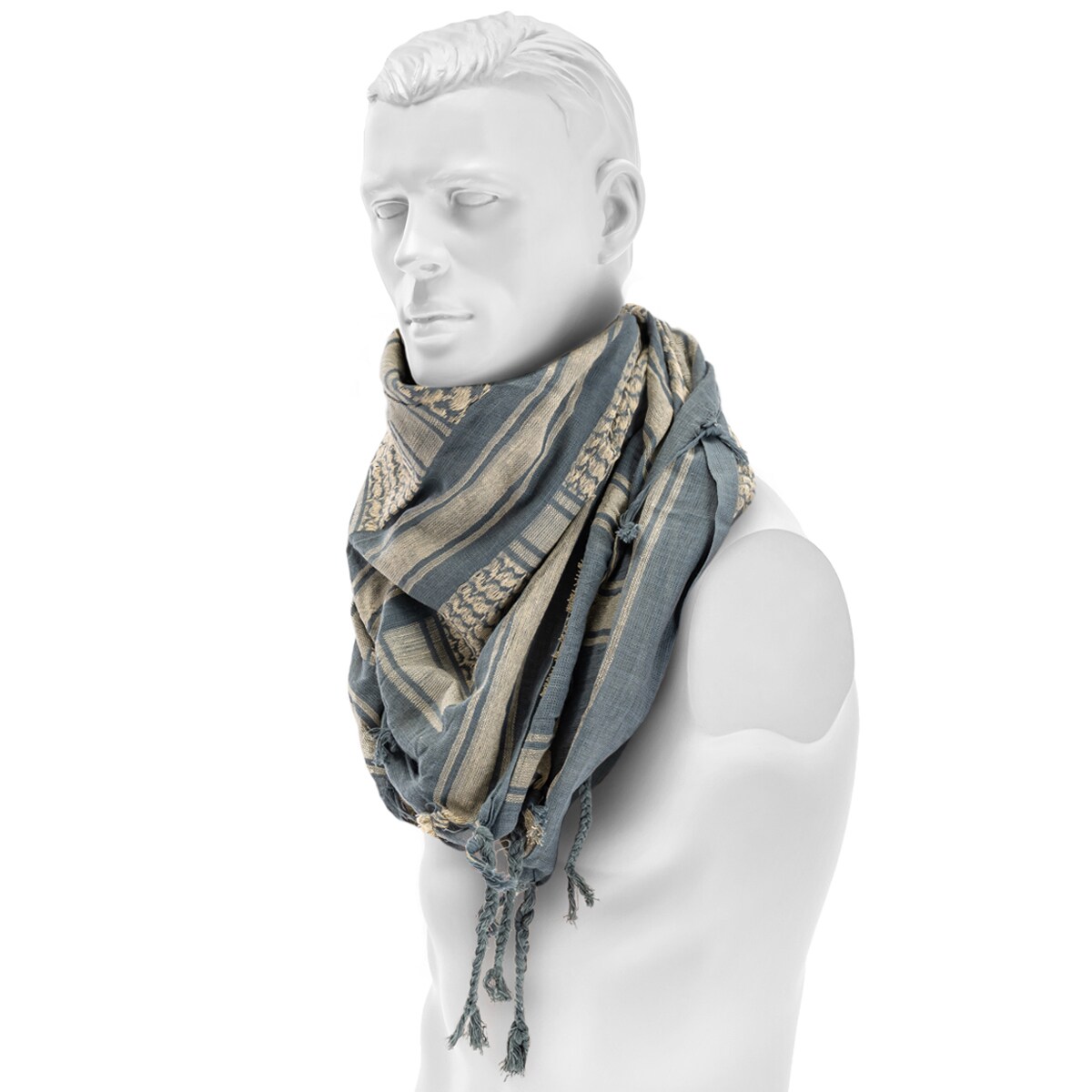 Eșarfă de protecție tip Arafat Brandit - Petrol/Kaki