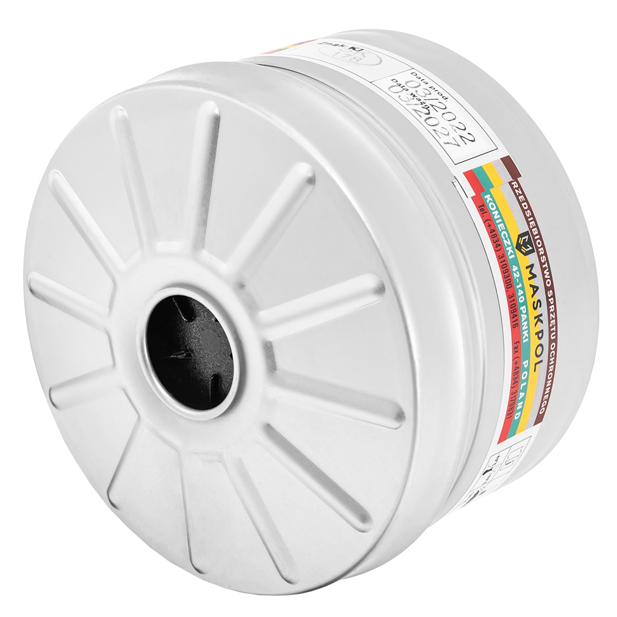 Filtru de absorbție Maskpol FP 211/1-P3/W-R/FF P3