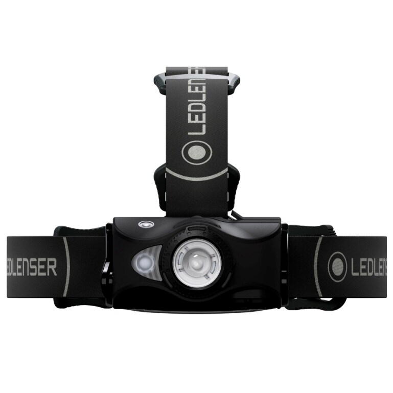 Lanternă frontală Ledlenser MH8 Black/Black - 600 lumeni