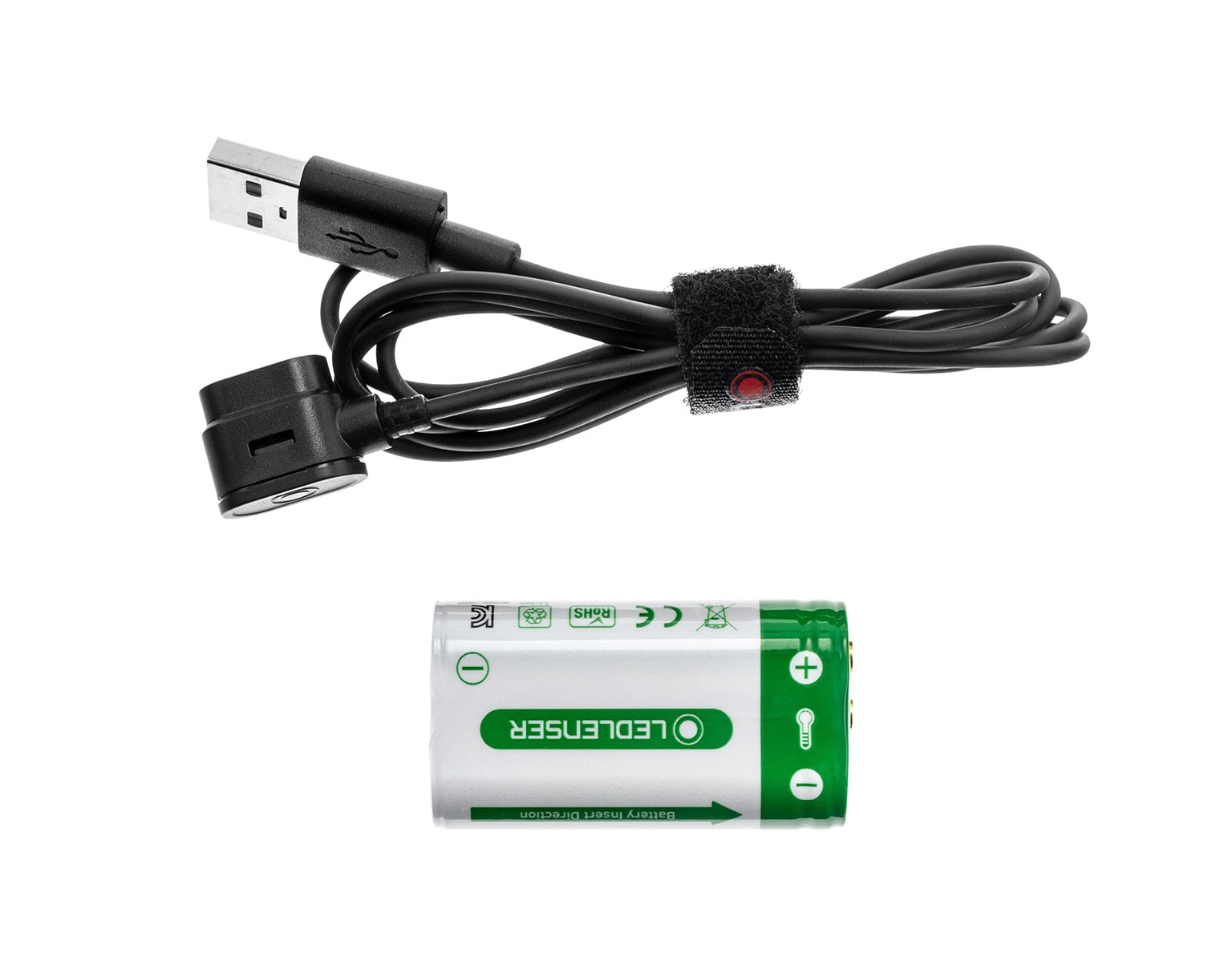 Lanternă frontală Ledlenser MH8 Black/Black - 600 lumeni