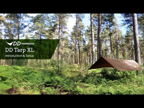 Prelată pentru camping DD Hammocks Tarp XL 4,5 x 3 - Coyote Brown