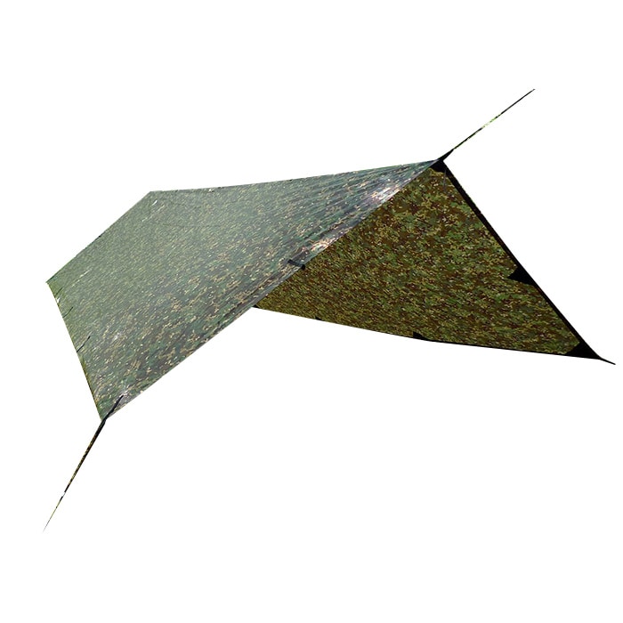 Prelată pentru camping DD Hammocks Tarp XL 4,5 x 3 - Woodland