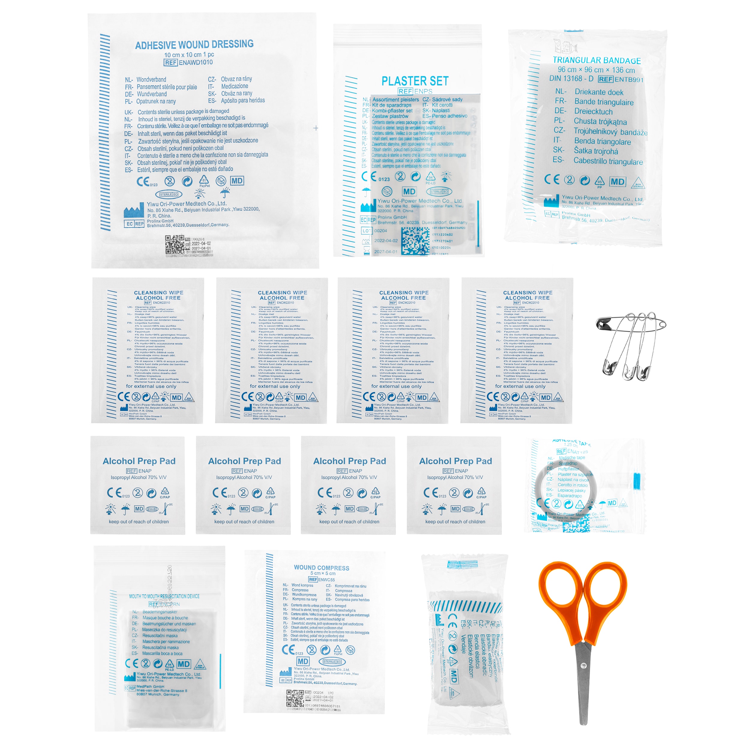 Trusă de prim ajutor Mil-Tec First Aid Kit Small - Red