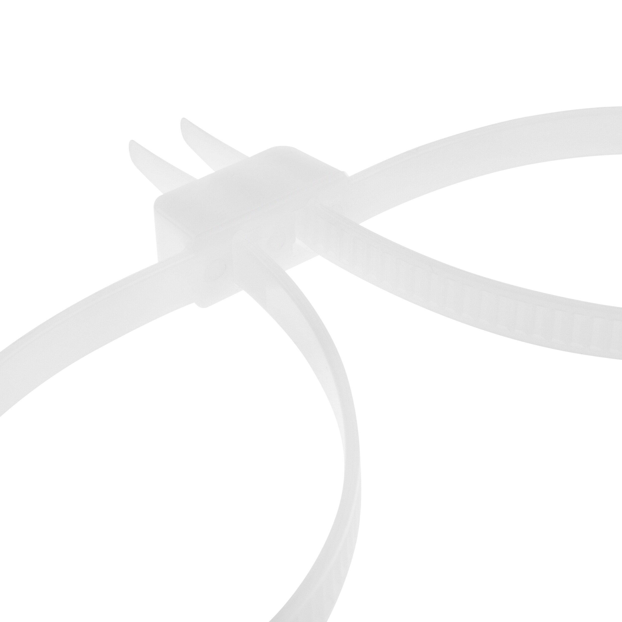 Cătușe de unică folosință din plastic Mil-Tec - White