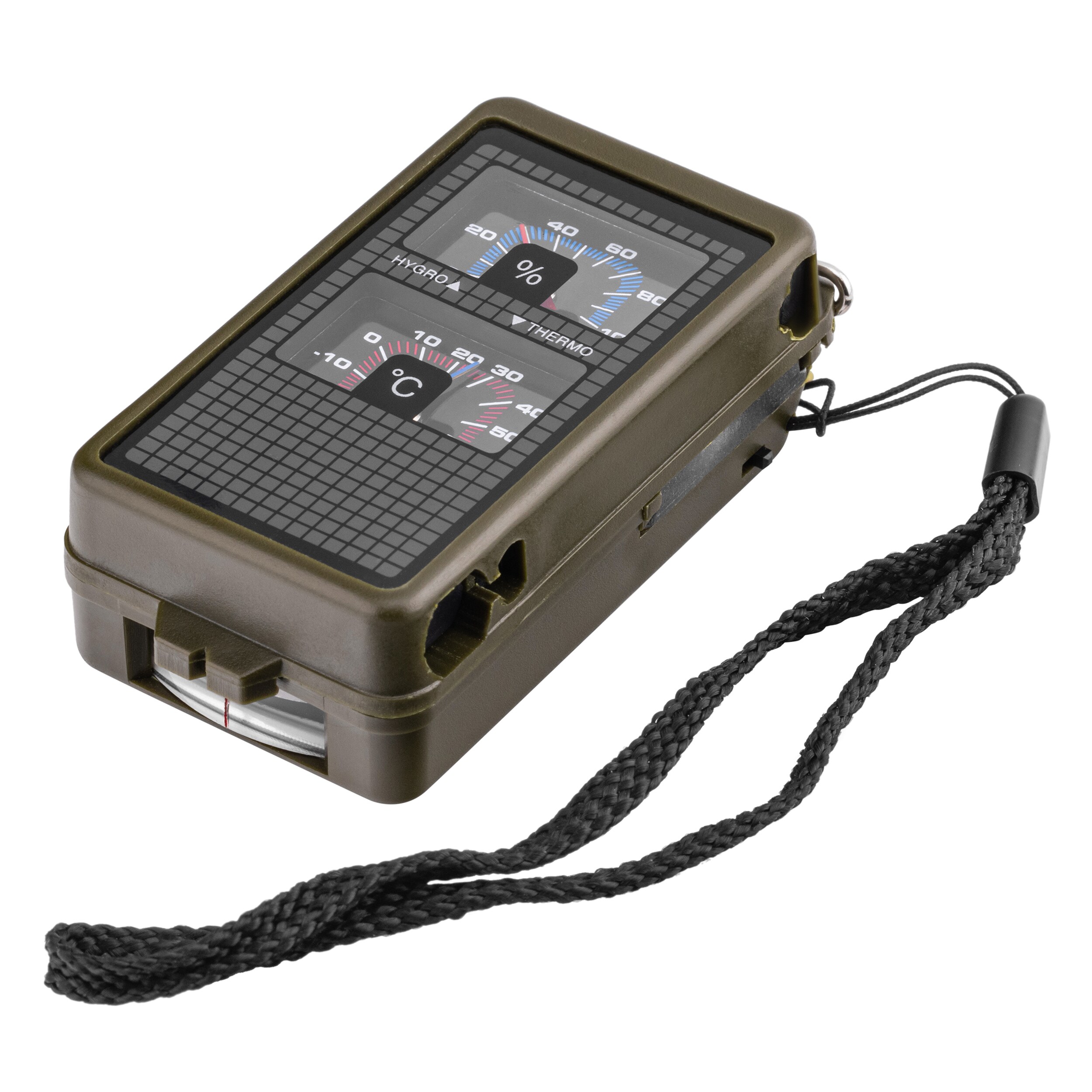 Busolă multifuncțională Mil-Tec - Olive