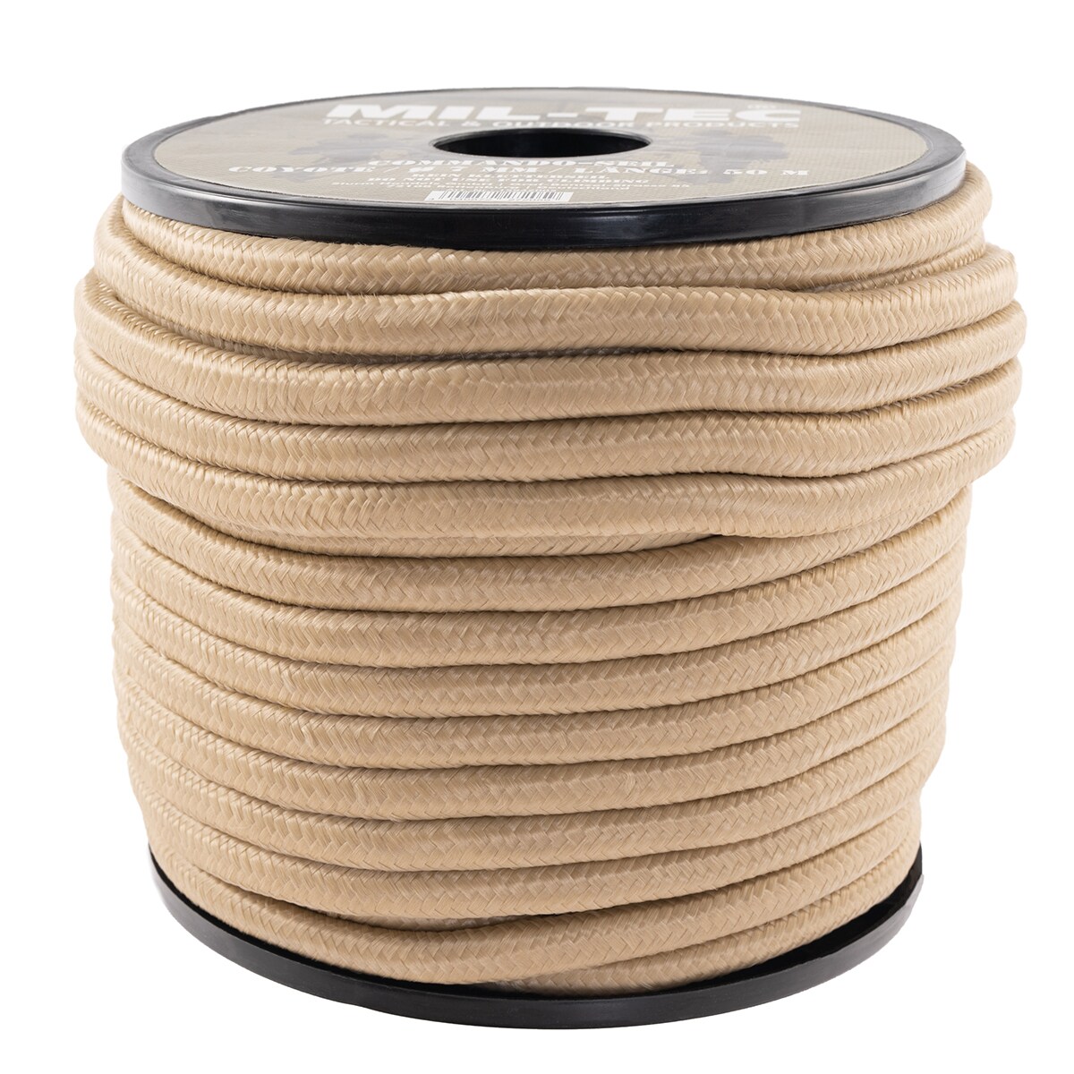 Frânghie Mil-Tec Commando 50 m x 7 mm - Coyote